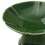 Fruit Bowl Ceramic Dessert Stand Footed Serving Platter Tableware Porcelain Cake Deep Green 8
