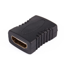 Transferência de sinal otimizada para instalações profissionais, acoplador HDMI fêmea-fêmea com HDMI de alta velocidade e conector para cabo de