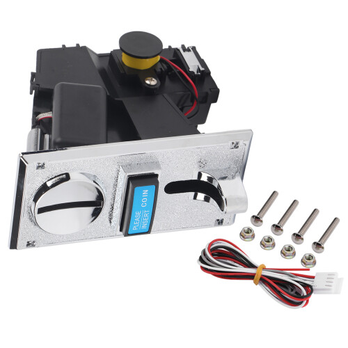 Wide Application Coin Acceptor for Commercial Equipment, CPU Selector with Smooth Acception and Multi-Currency Identification, Features Enhanced