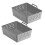 Silicone Liners for Ninja SL401 Double Stack 2-Basket Air Fryer, Reusable Perforated Rectangular Liners – Gray 5
