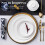 White Ceramic Dinner Plates (11"), Set of 4, Stackable, Dishwasher & Microwave Safe, Restaurant Style 4