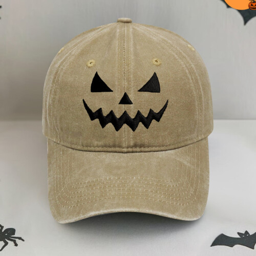 Προσαρμοσμένο καπέλο μπέιζμπολ Halloween από βαμβάκι ρυθμιζόμενο 1