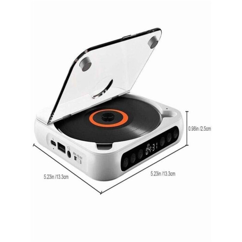 Lecteur CD portable Bluetooth HiFi LCD 2000 mAh 1