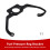 Support de régulateur de pression de carburant compatible Holley pour carburateurs concurrents 4150/4160 3