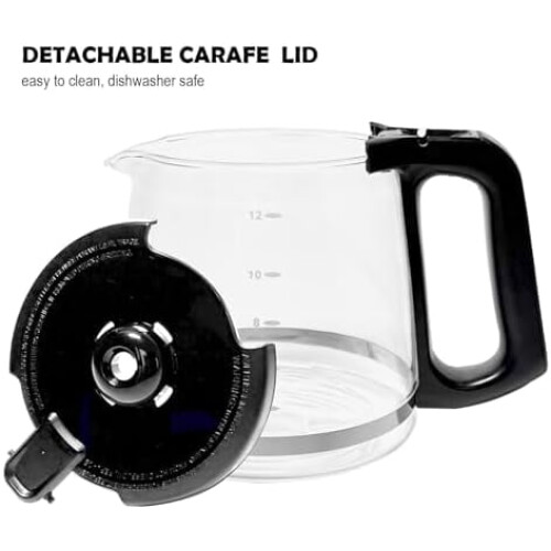 Replacement Glass Coffee Carafe 12-Cup for Mr. Coffee LMX 2