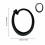 Hooks For Gazebo Curtains - Black Track Hooks Rustproof Multipurpose Gliding 2