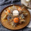 couronne de bougies d'automne, guirlande décorative 4