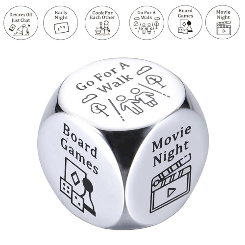 Date Night Decision Making Dices for Couples Romantics Evenings Making Dices 2