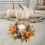 couronne de bougies d'automne, guirlande décorative 6