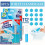 Καθαριστικό λεκάνης τουαλέτας Fresh Flower Gel Stamp – 6Scents, Αρωματικό χώρου, Αποτρέπει τα 2