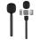 4X Asta portatile HTX Microfono wireless Asta portatile per microfono DJI/Moma/Rode Go/Relacart, A 4