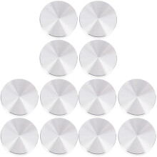 12Stk Robuste Aluminiumrundscheiben Für Tischadapter