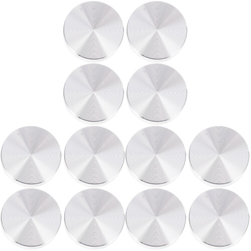 12Stk Robuste Aluminiumrundscheiben Für Tischadapter