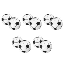 10Stk PVC Fußball Strandbälle, Ideal Für Sommer Pool & Outdoor Spaß