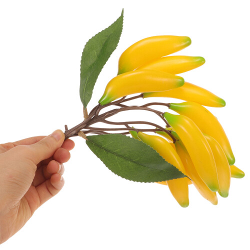 Artificial Bananas Bunch Plastic Home Decoration for Painters 1Pack 2