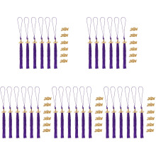 5Sets Polyester Quasten 2023 DIY Abschlusshut