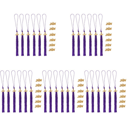 5Sets Polyester Quasten 2023 DIY Abschlusshut