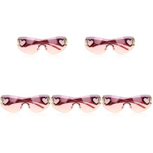 5Stk Leichte Damen Sonnenbrillen , , Ideal Für Sommerlook