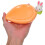Multicolor Ceramic Carrot Dish for Serving Appetizers Sauces and Small Snacks 5