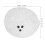 Spooky Ghost Tablecloth Waterproof Disposable Round Table Cover for Decor 2