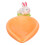 Multicolor Ceramic Carrot Dish for Serving Appetizers Sauces and Small Snacks 6