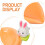 Multicolor Ceramic Carrot Dish for Serving Appetizers Sauces and Small Snacks 8