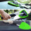 Windshield Cleaner Tool with Handle, Pivoting Triangular Head & 3 Washable Microfiber Bonnets – Car & Home Use 4