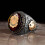 Τουρκικό Δαχτυλίδι Σφραγίδας Vintage Κόκκινη Πέτρα Χειροποίητο 1 τεμ. 3