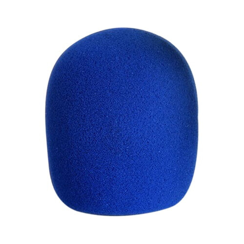 Capa de espuma espessa para microfone, protetor de vento tipo bola, 5 cores 1