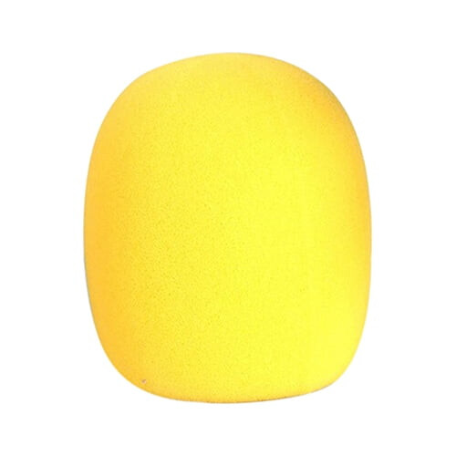 Capa de espuma espessa para microfone, protetor de vento tipo bola, 5 cores 2