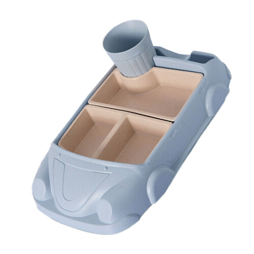 Bilformat barnservisset – PP-plastmatbricka 2
