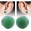 2 ζευγάρια ωτοασπίδες Tiger Eyes & Green Jade, διαστολείς φυσικών πετρών, διπλά φαρδιά piercings 2