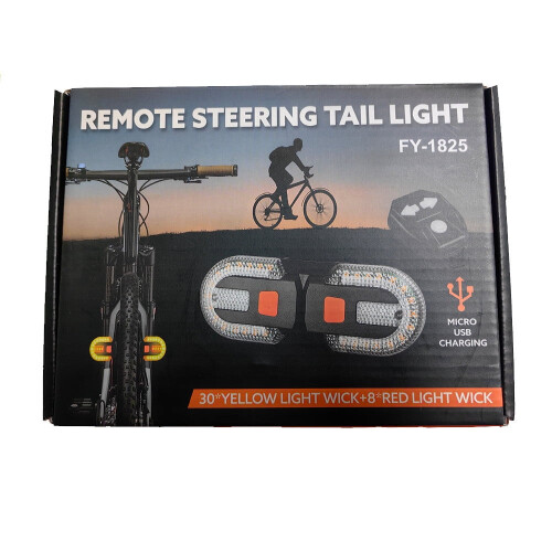 YiFudd USB rechargeable bike rear light with smart sensor 1