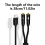 Adattatore audio da Type-C a jack da 3,5 mm per cuffie con microfono integrato, per un'esperienza sonora nitida. 2