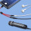 Adattatore audio da Type-C a jack da 3,5 mm per cuffie con microfono integrato, per un'esperienza sonora nitida. 7