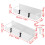 Magnetisch kruidenrek wit koelkastorganizer (2 stuks) 5
