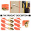 Heavy Duty Vehicle Tie Down Strap Orange 1 Pack 2
