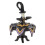 Halloween witch tabletop display stand with hat and candy 6