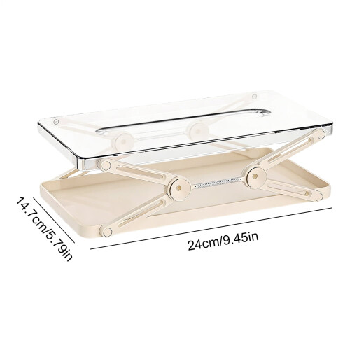 Porte-mouchoirs en papier avec mécanisme à ressort, taille standard 1