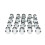 Wheel Lug Nuts 14x1.5mm 20 Pcs 7