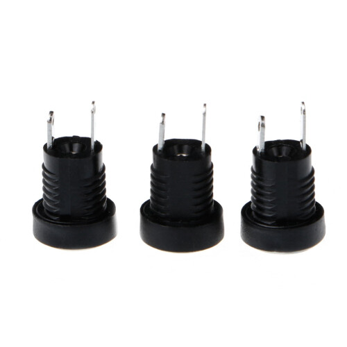 5 st DC-022B nätaggregatsuttag honkontakt för panelmontering 5,5x2,1 mm 1