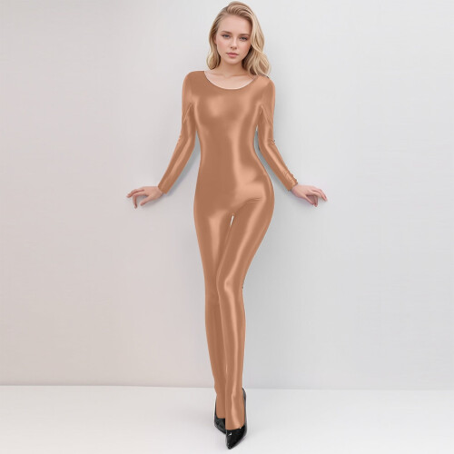 Υψηλής ελαστικότητας unisex ολόσωμη φόρμα catsuit Zentai, ολόσωμη φόρμα με γυαλιστερό, 1