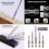 6Pcs Impact-Ready Screwdriver Bits with Shank, Antislip Drill Attachments for Head Fastening 2