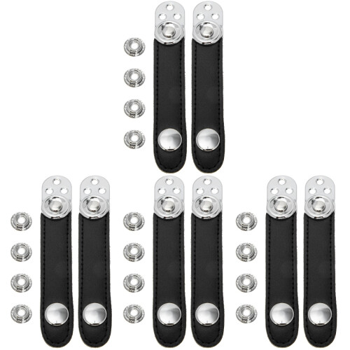 4Sets Kompakte Schwarze Balgen Schnallen Teile Strap Zubehör 1