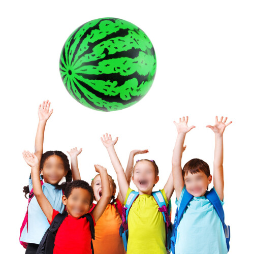10Pièces Ballon Enfants Design Pastèque Jouet Plastique Coloré 1