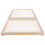 2Pcs Stackable Wooden Herb Drying Rack with Removable Mesh Trays Beige 1