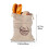 Cotton Bread Storage Bag with Drawstring Red 5