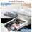 Καλώδιο CarPlay 3 τεμαχίων (3 πόδια) USB-A σε USB-C για iPhone16/15Pro Max/Plus, iPad10ης γενιάς και iPad 5