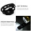 1Set Durable USB Bike Front Light Accessory with Adjustable 360 Degree Rotation 4