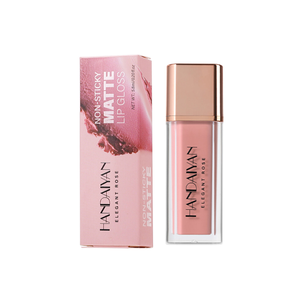 (5.8ml, 01) Lip Gloss, Long Lasting Waterproof Liquid Matte Lipsticks Blush Makeup Cosmetics